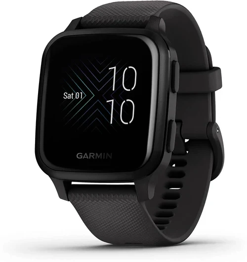 Garmin Venu SQ Music Edition Smartwatch (Black/Slate) 010-02426-80
